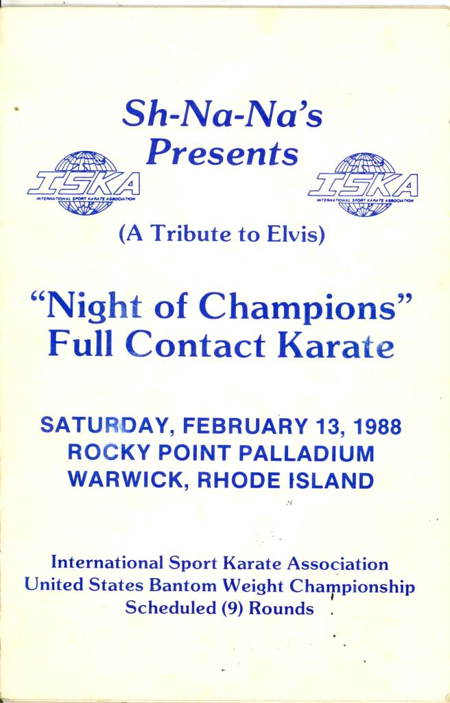 1988 Full Contact Karate Tournament